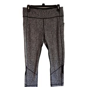 Lululemon Pace Rival Crop Leggings in Scatter Star Women's Size 8